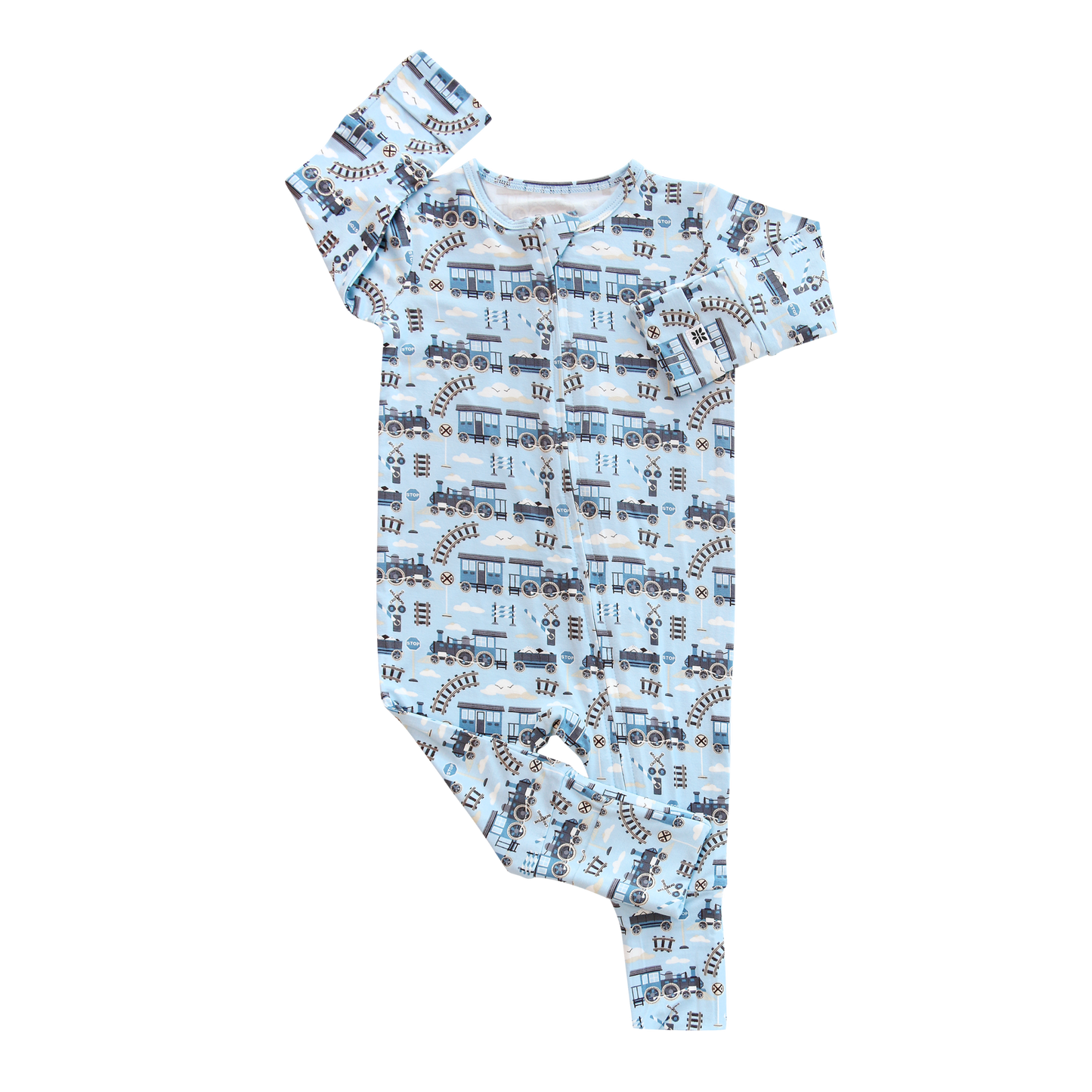 Choo Choo Bamboo Convertible Romper