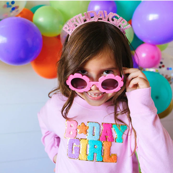 Sweet Wink Birthday Girl Sweatshirt