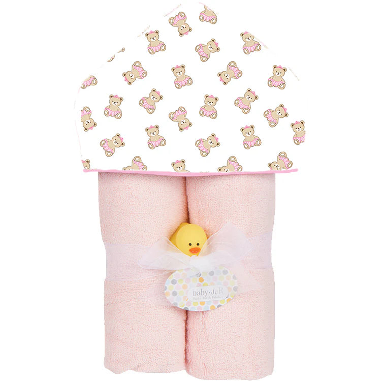 Princess Teddy Deluxe Hooded Towel