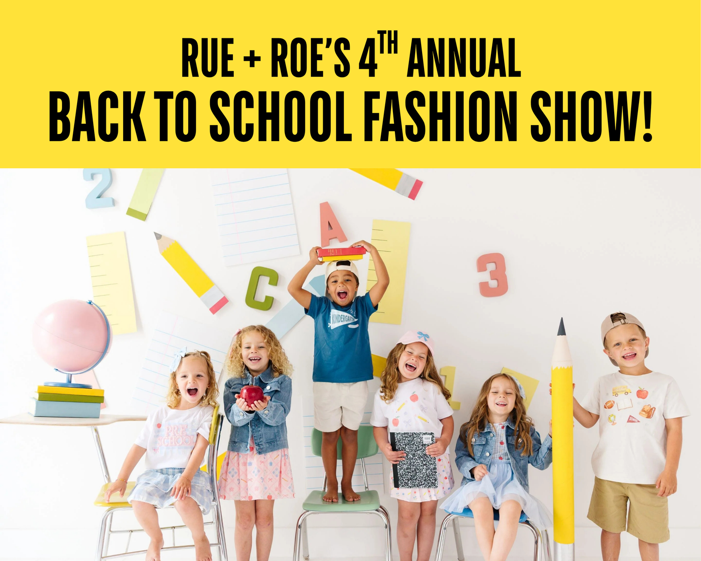 2026 Back to School Fashion Show at RUE + ROE!