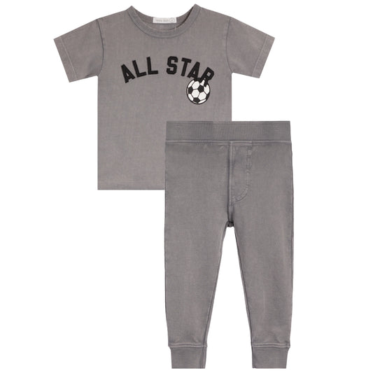 Coal All Star Tee + Jogger Enzyme Set
