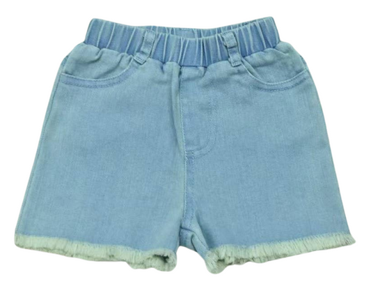 Light Wash Denim Shorts (Baby)