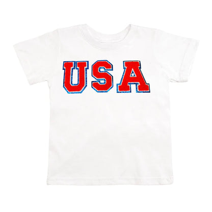 USA Patch Short Sleeve T-Shirt