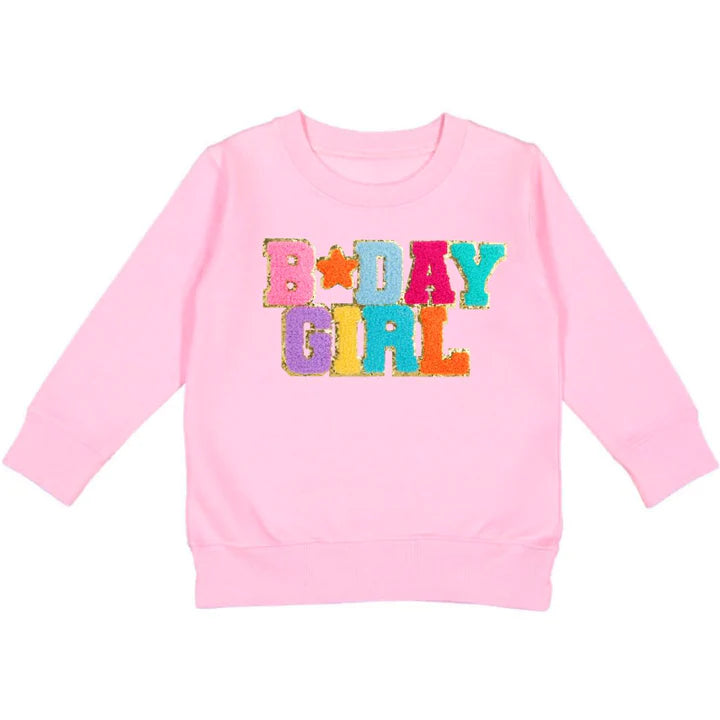 Sweet Wink Birthday Girl Sweatshirt