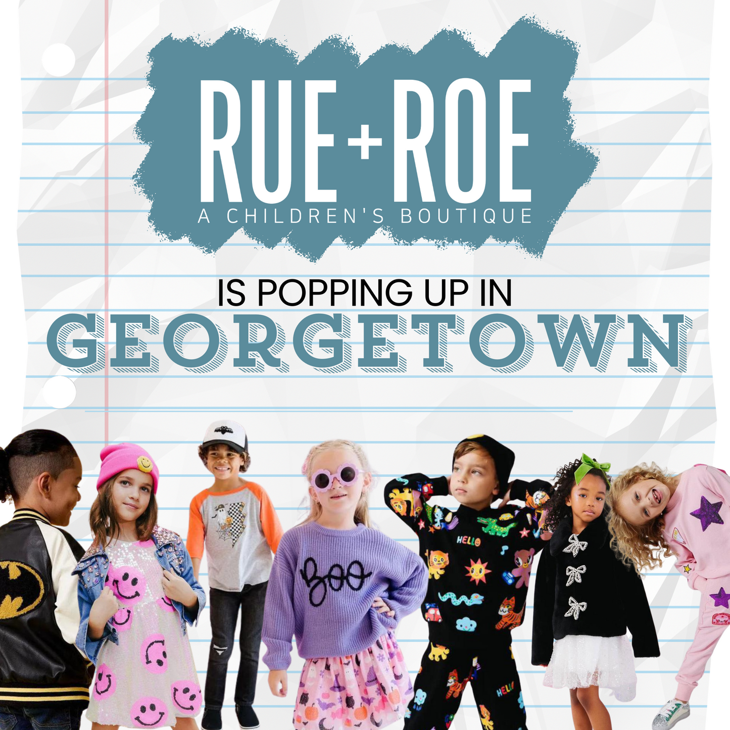 RUE + ROE Pop-Up in Georgetown!