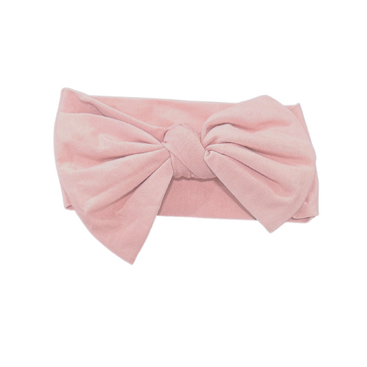 Dusty Pink Baby Bow