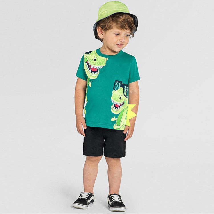 Cool Shades Dino Tee + Shorts Set