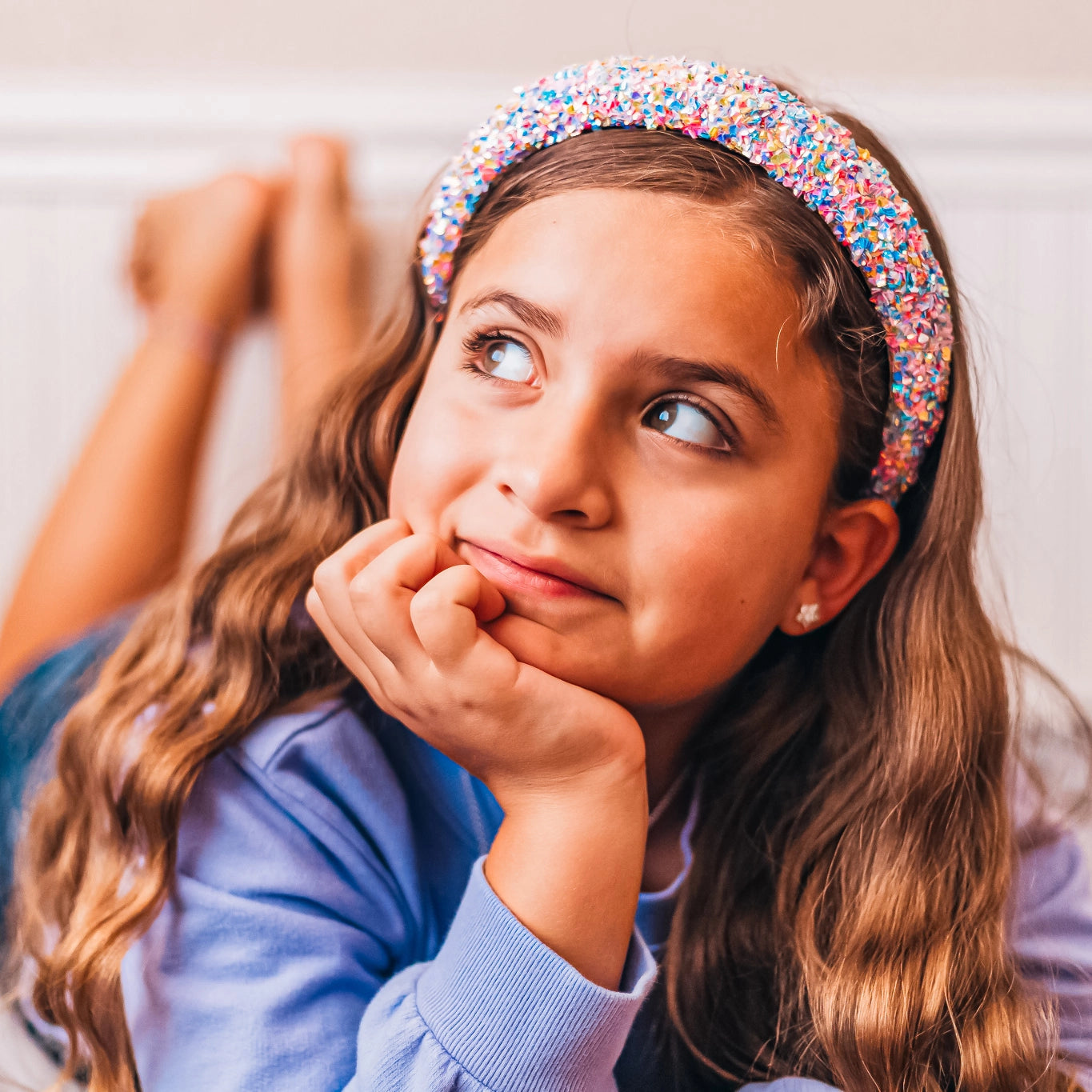 Chunky Sequin Multicolor Headband
