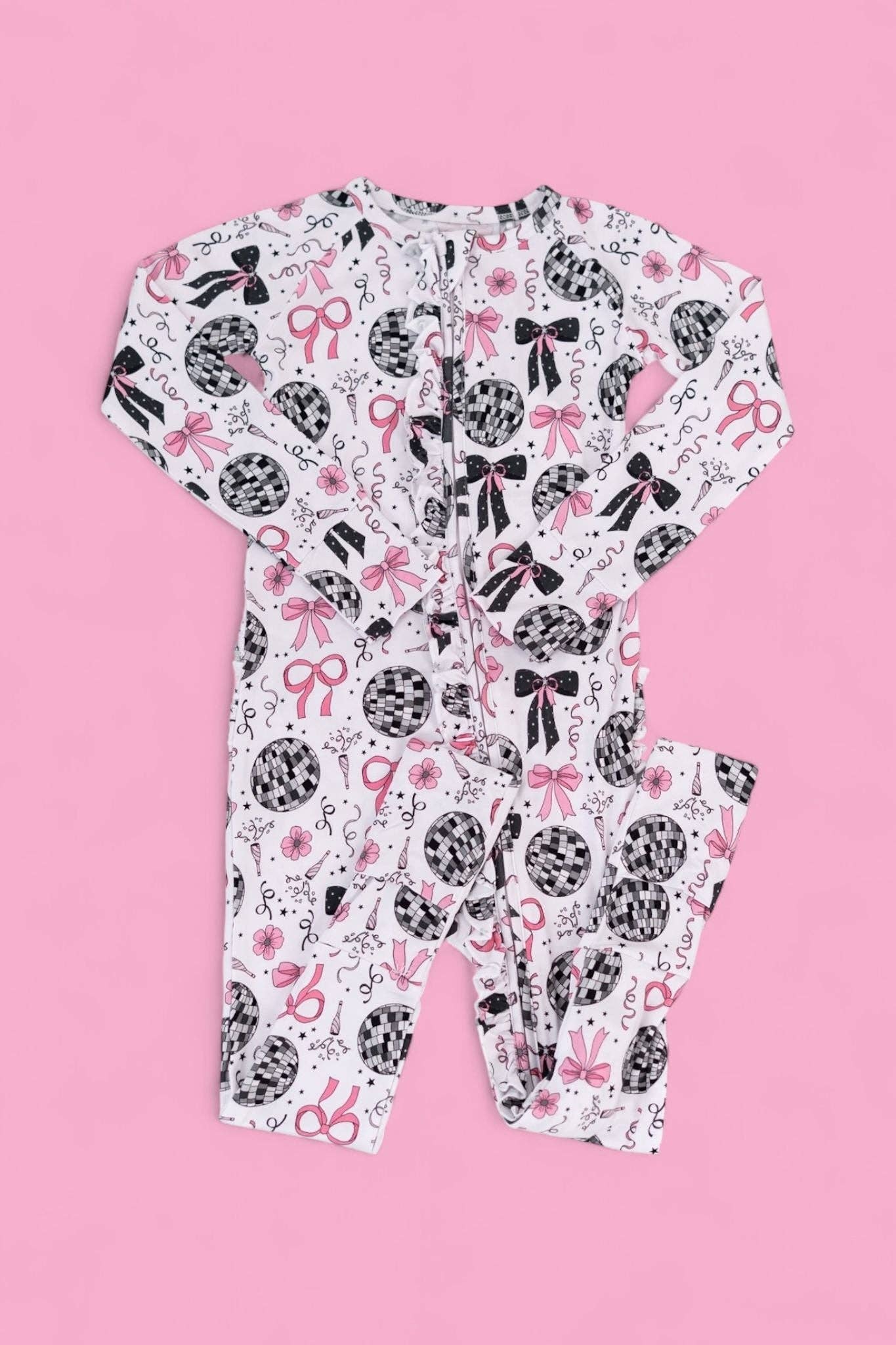 Midnight Disco Darling Dream Ruffle Romper