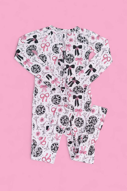 Midnight Disco Darling Dream Ruffle Romper