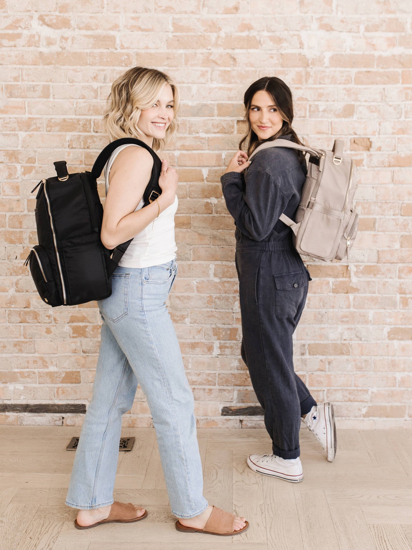 Classic Backpack in Taupe