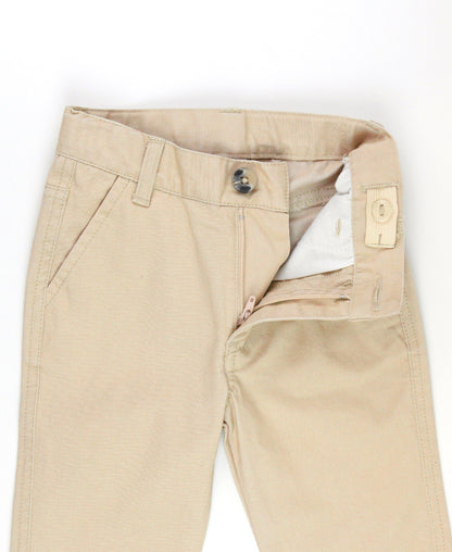 Khaki Stretch Chino Pants