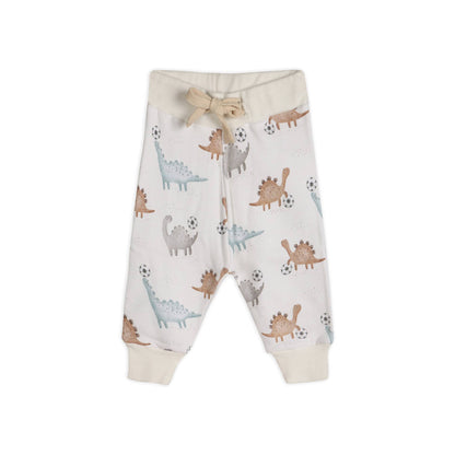 Soccer Dino Organic Cotton Jogger Set