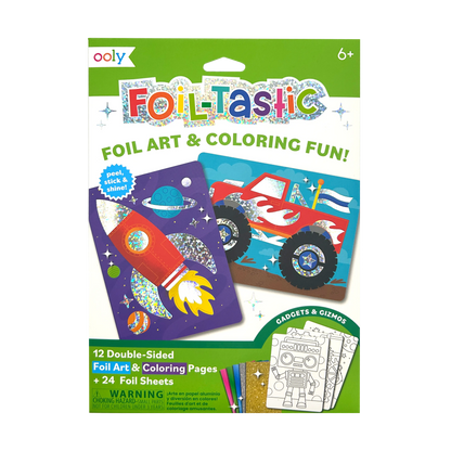 Foil Art & Coloring Kit - Gadgets & Gizmos