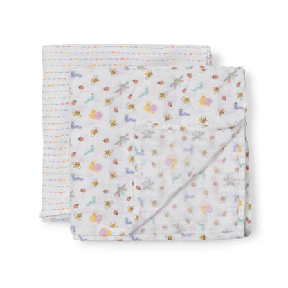 Love Bug Swaddle Blanket Set
