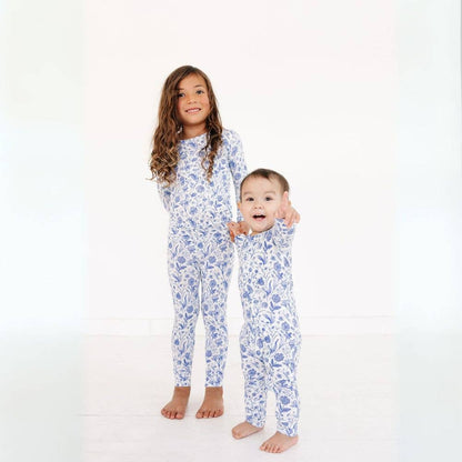 Porcelain Vine Bamboo Onesie