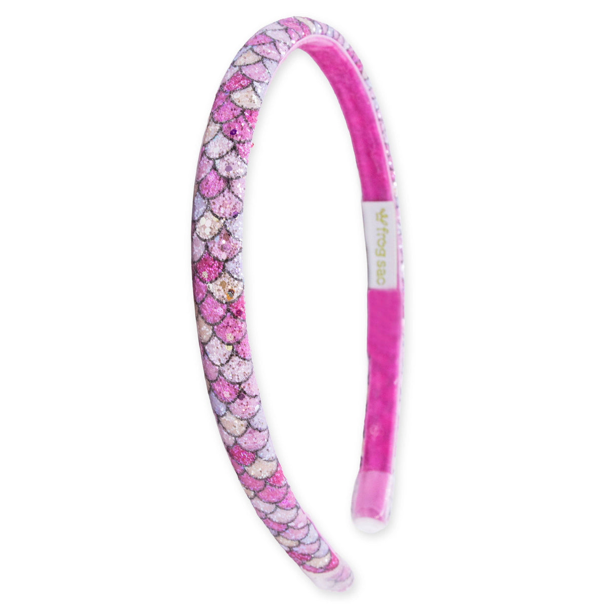 Fuchsia Mermaid Thin Headband