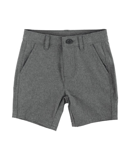 Heather Harbor Gray Hybrid Shorts