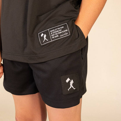 Black Air Liner Mesh Training Shorts