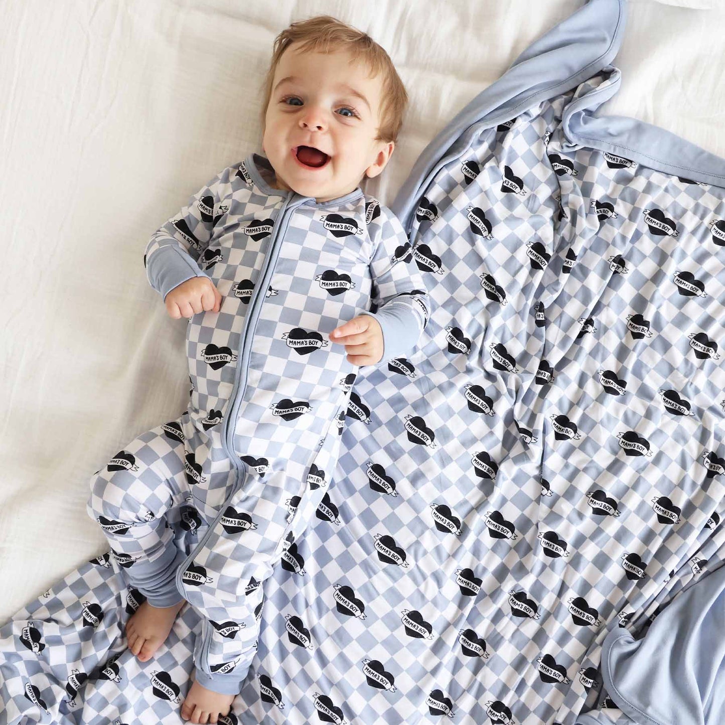 Mama's Boy Convertible Zip Romper