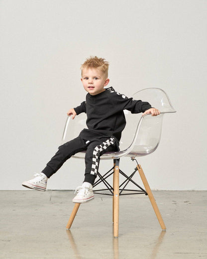 Black Side Checkered Baby Jogger