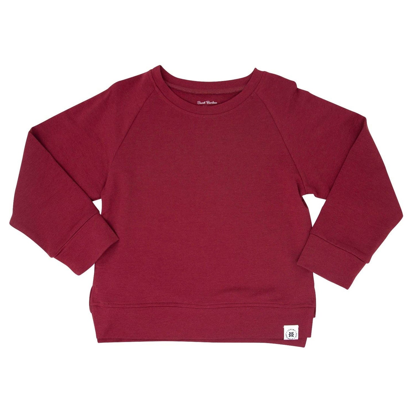 Rhubarb French Terry Bamboo Crew Neck Jogger Set