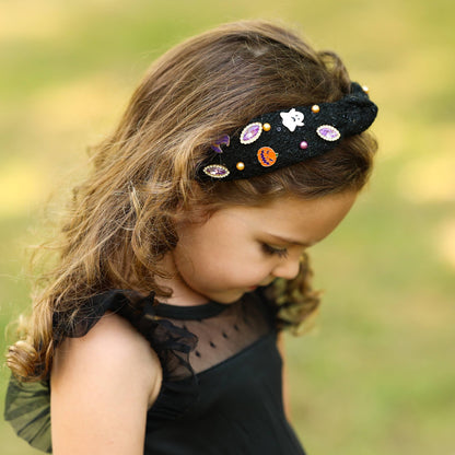 Halloween Knotted Headband
