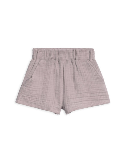 Jude Muslin Shorts in Lilla