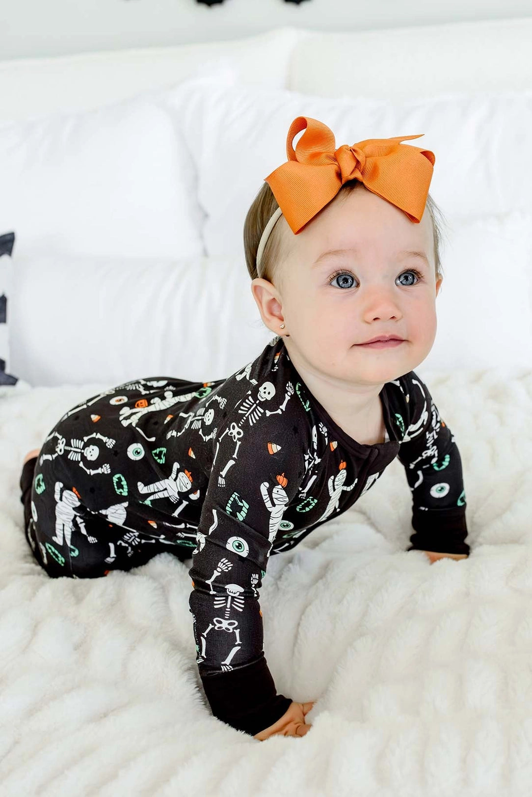 Eye Want Candy Glow Convertible Bamboo Zip Romper