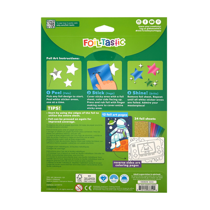 Foil Art & Coloring Kit - Gadgets & Gizmos