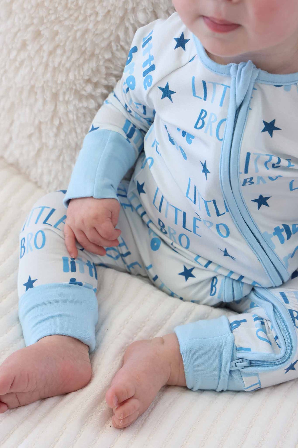 Little Bro Convertible Zip Romper