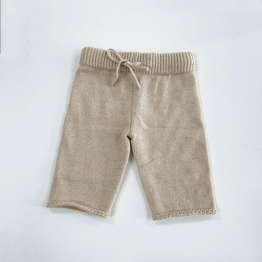 Stay cozy in these French Vanilla Charlie Knit Pant! Features a heathered knit, wide-leg cut with elastic waist and drawstring. Style with our French Vanilla Charlie Knit Pullover!   100% Cotton.  Wash cold with similar colors; lay flat to dry.   Women owned.