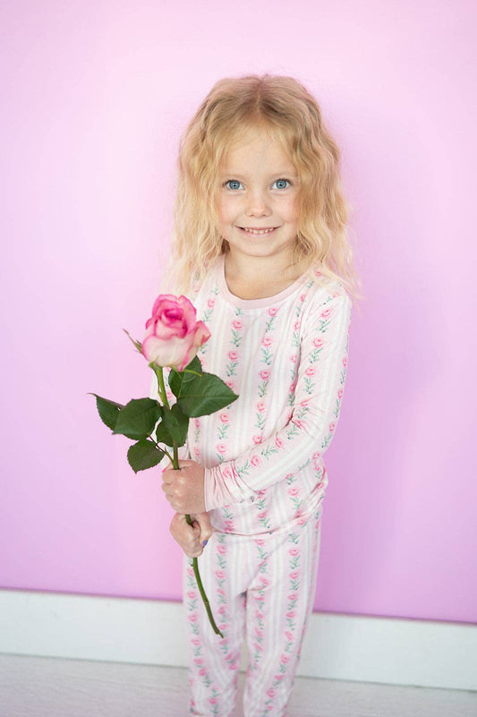 La Vie En Rose Bamboo Pajama Set