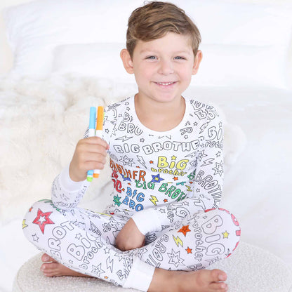 Colorable Big Bro Pajama Set