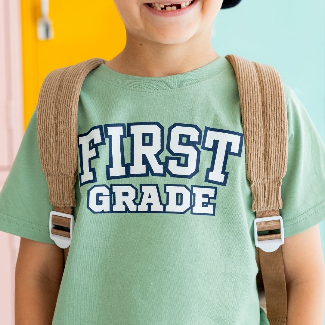 First Grade Varsity Short Sleeve T-Shirt