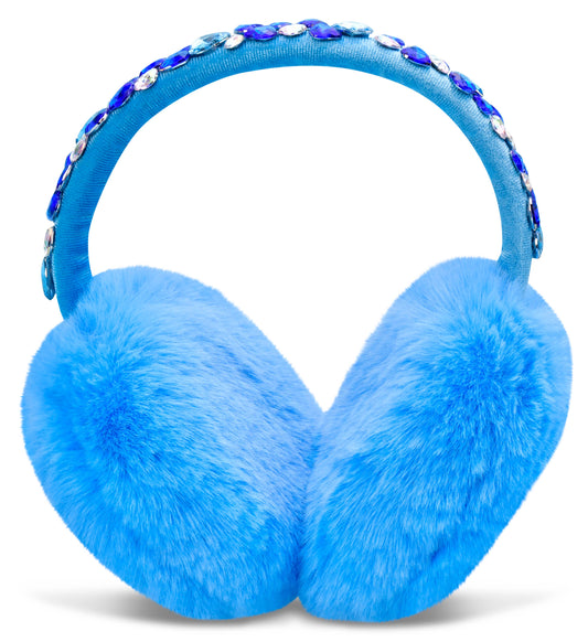 Blue Jazzy Jewels Earmuffs