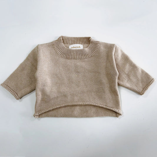French Vanilla Charlie Knit Pullover