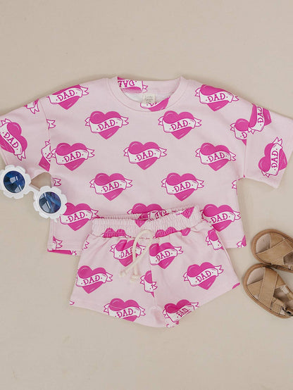 Daddy's Girl Shorts Set (Infant)