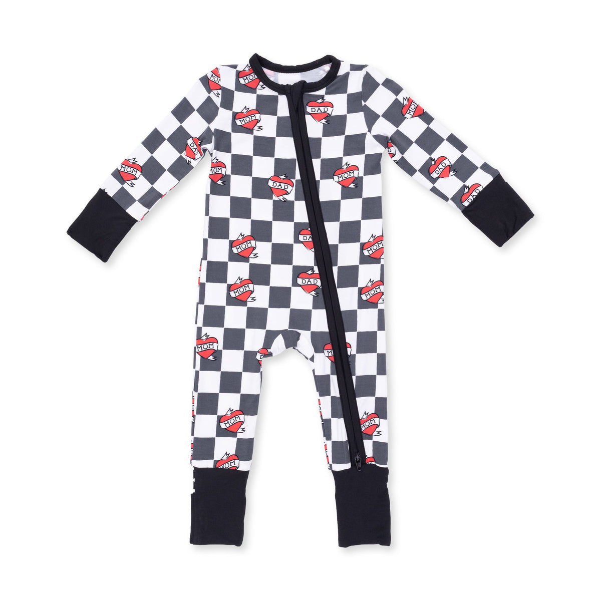 Heart Tattoo Bamboo Convertible Romper