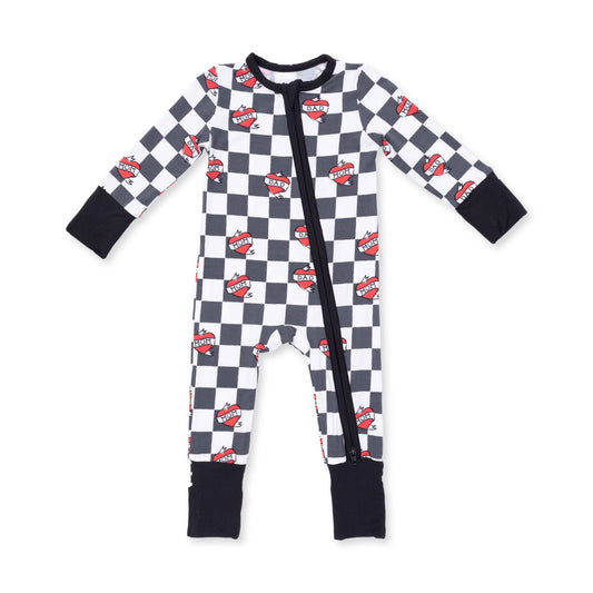 Heart Tattoo Bamboo Convertible Romper