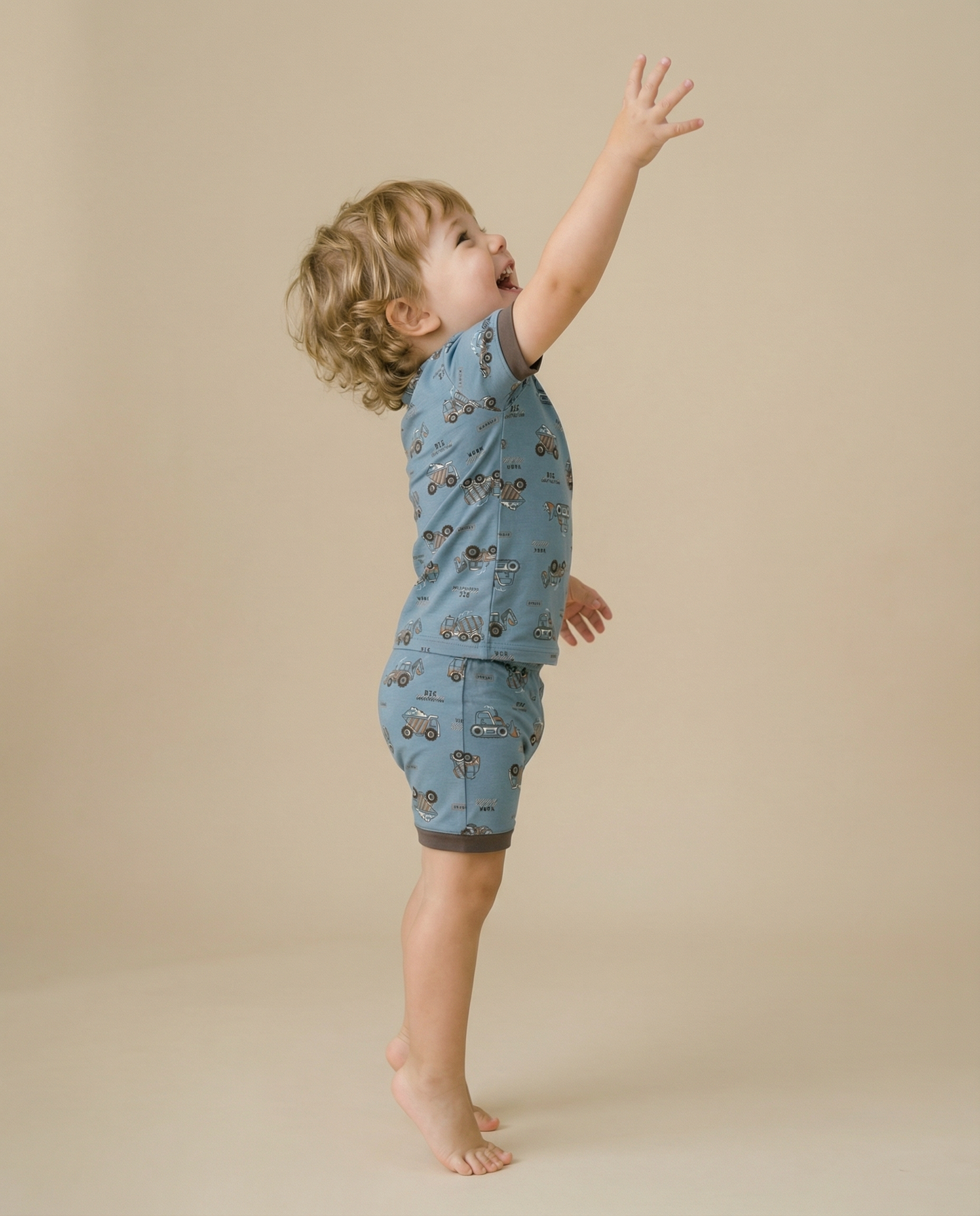 Busy Truck S/S Pajama Set