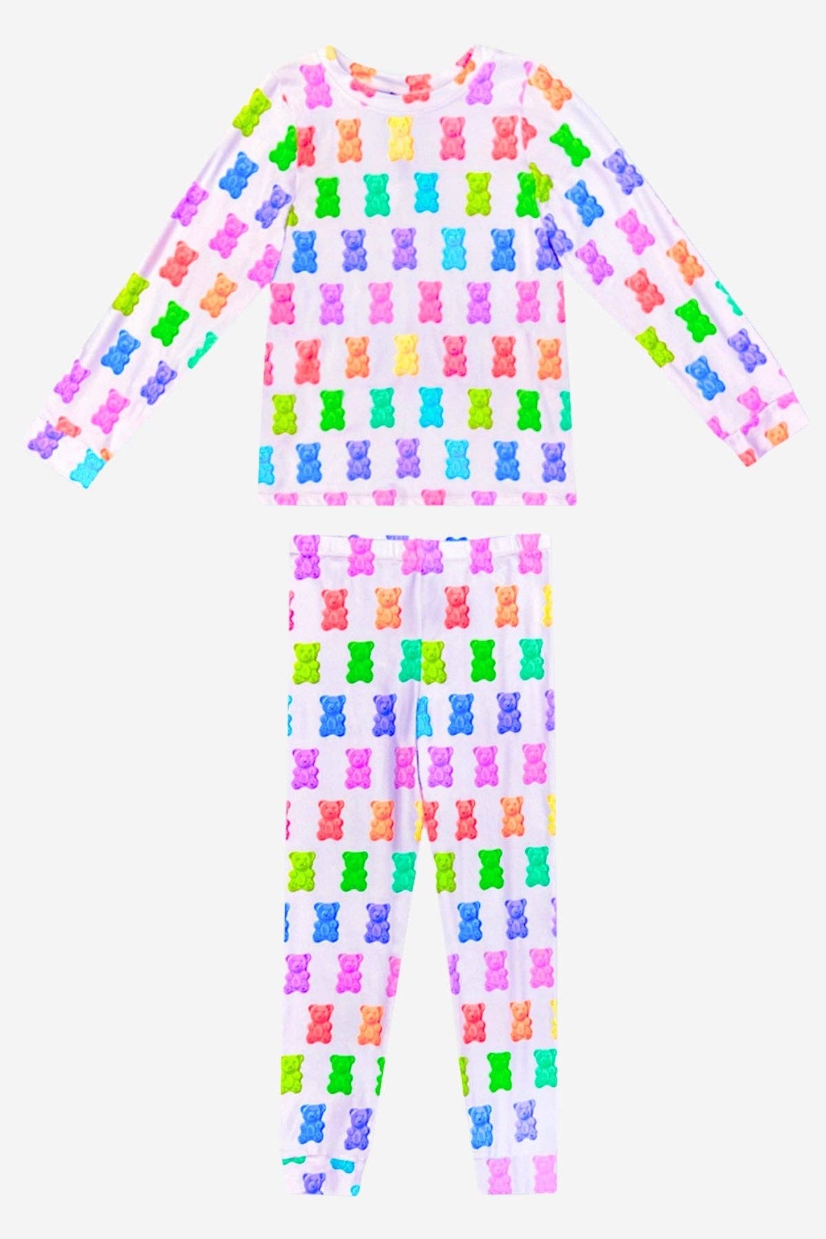 Gummy Bear Simply Soft Long Sleeve Crew & Slim Lounge Bottom