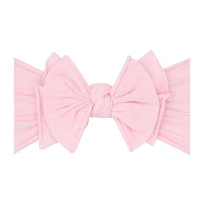 Fab-Bow-Lous® Soft Stretch Headband in Pink