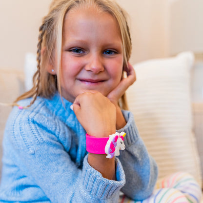 Light Up Unicorn Slap Bracelet