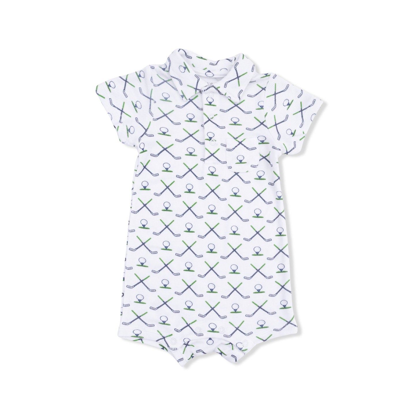Simple Golf Polo Shortie