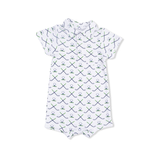 Simple Golf Polo Shortie