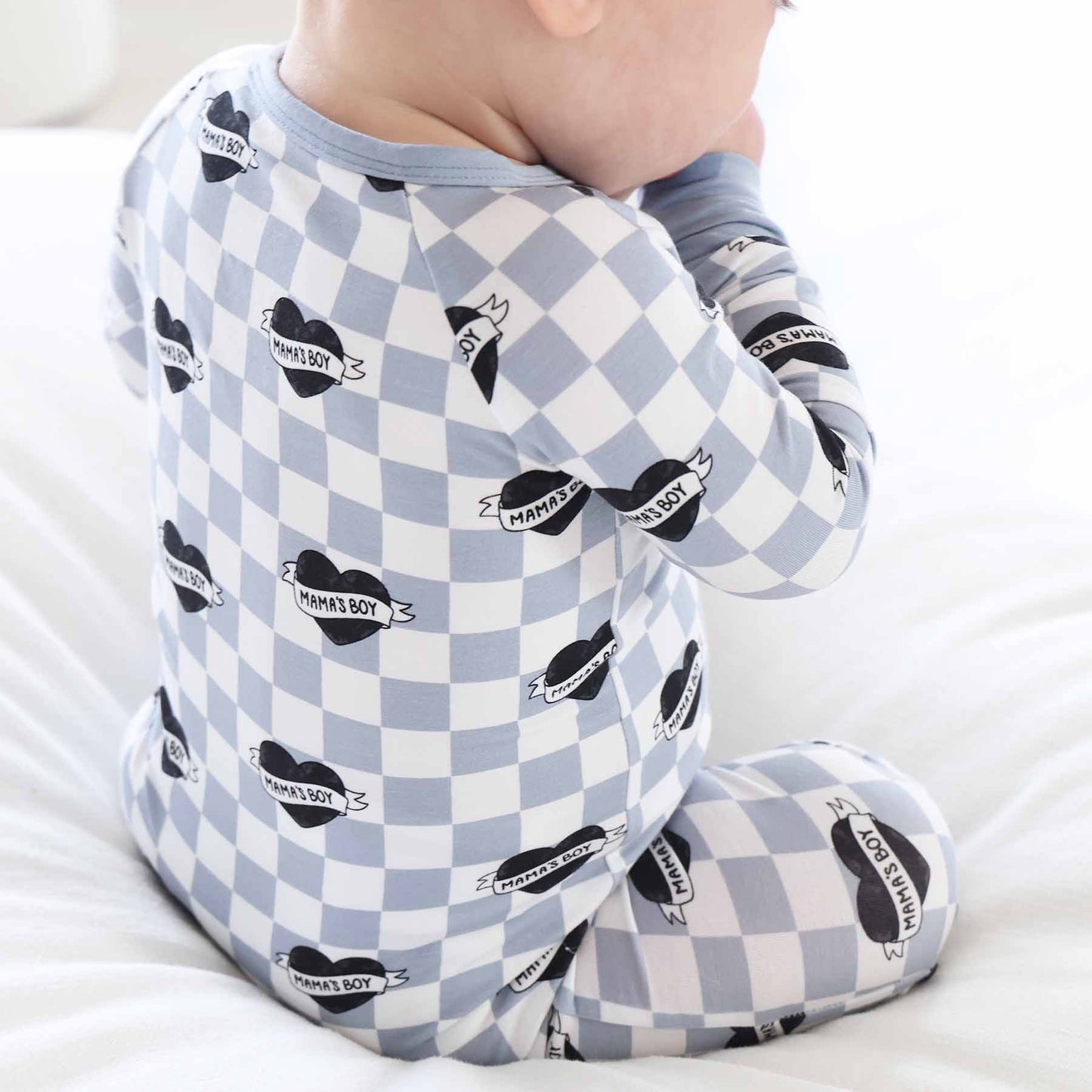 Mama's Boy Convertible Zip Romper