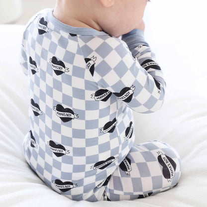 Mama's Boy Convertible Zip Romper