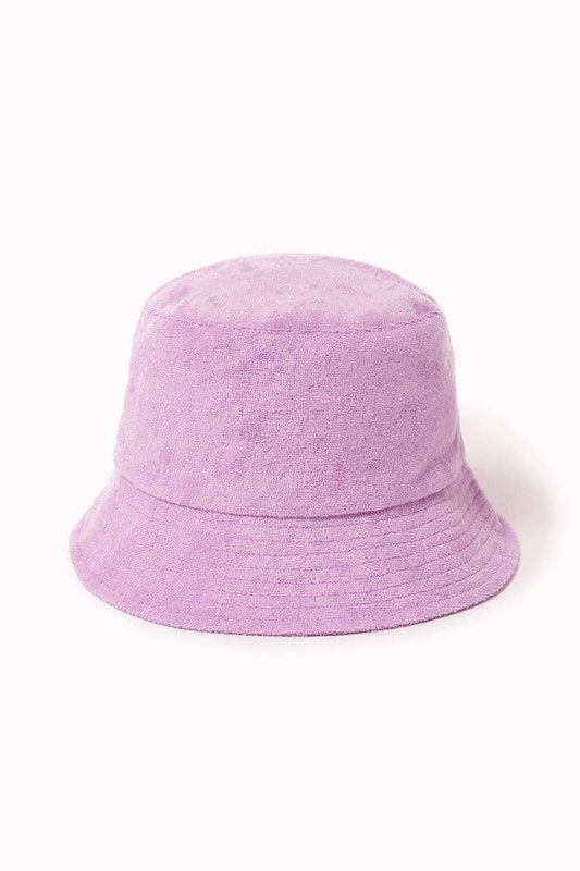 Lavender Terry Bucket Hat