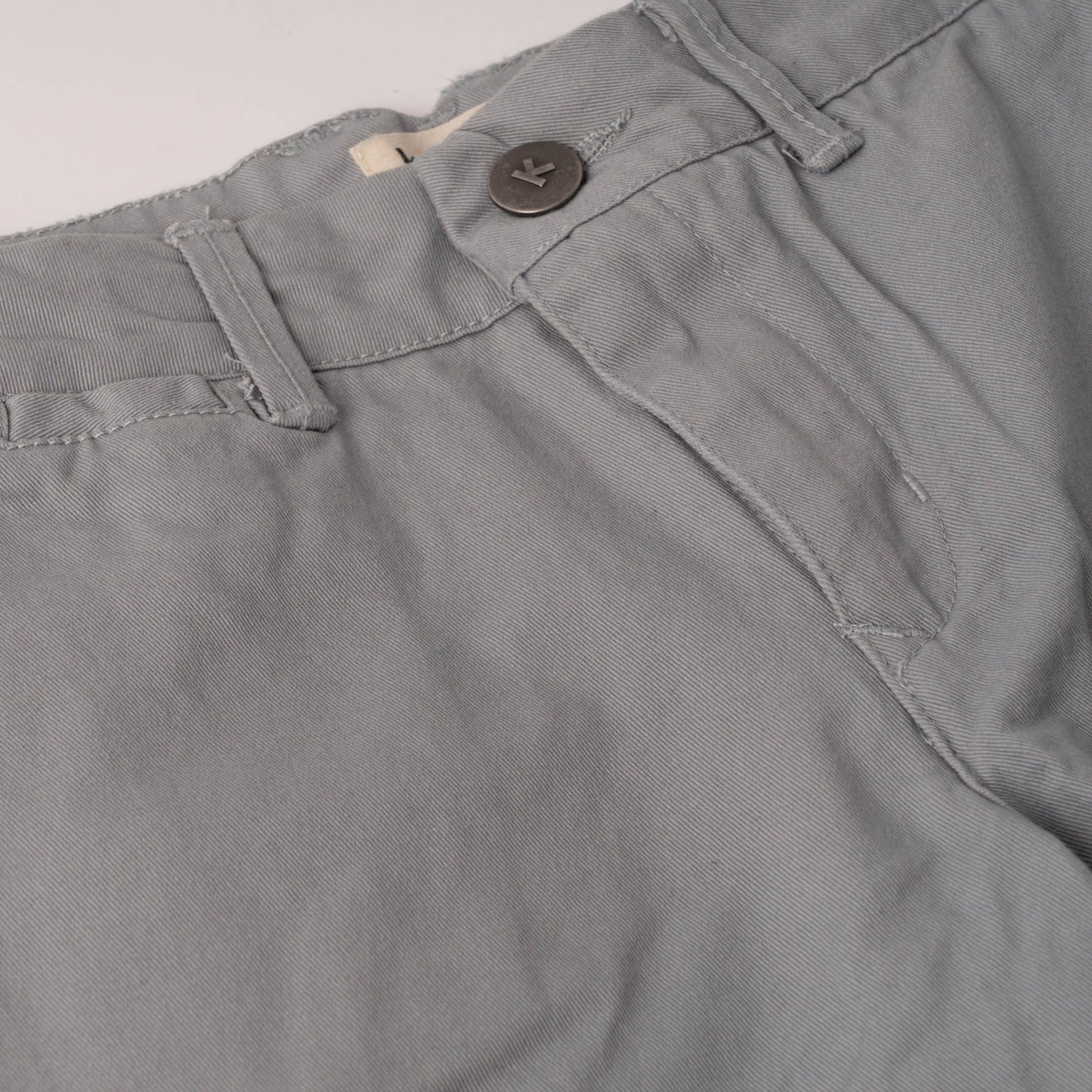 Steel Grey Chino Short